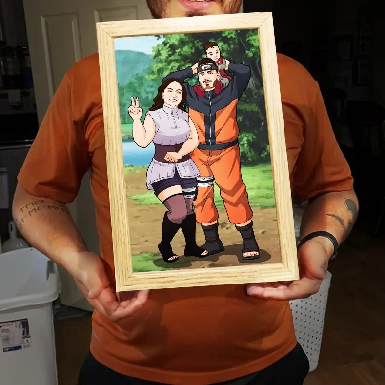 Ninjafy Me - Custom Light Box Art