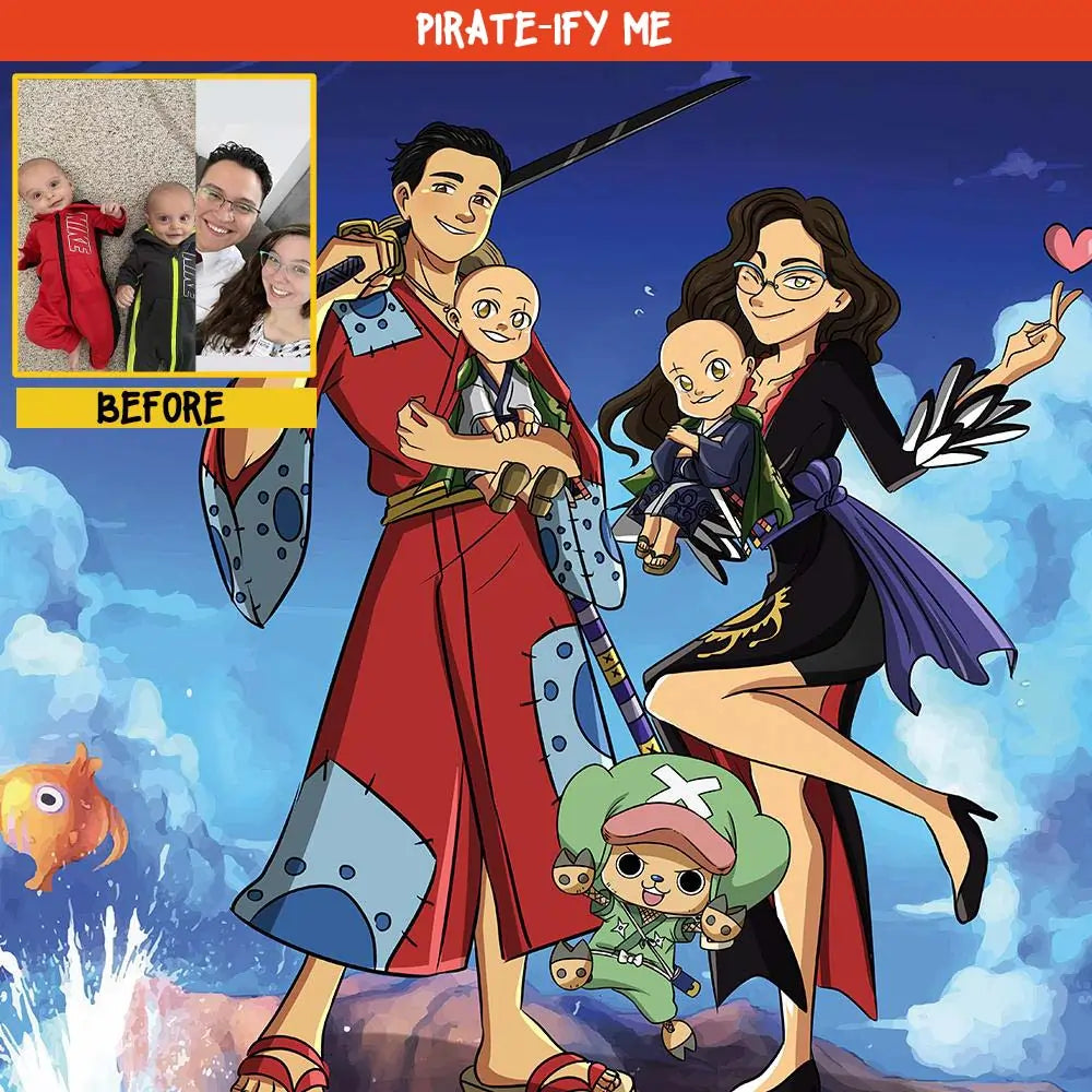 Pirate-ify Me - Custom Light Box Art